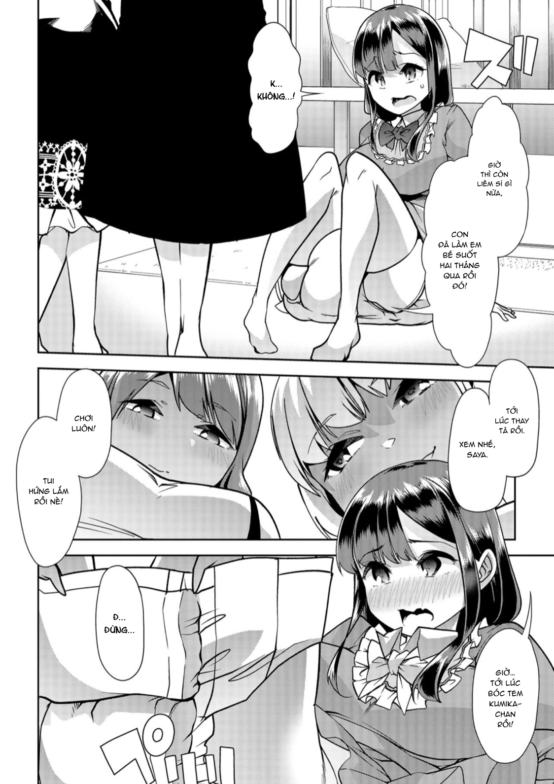 Đọc truyện hentai Himitsu no Gyaku Toilet Training - Chap 4.