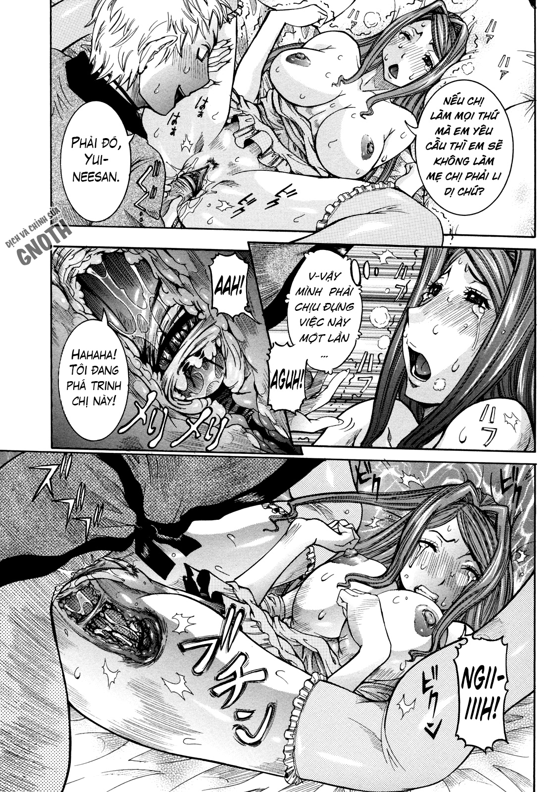 Đọc truyện hentai Nenchaku Taishitsu - Chap 2 - Cặp song sinh và tôi (1)