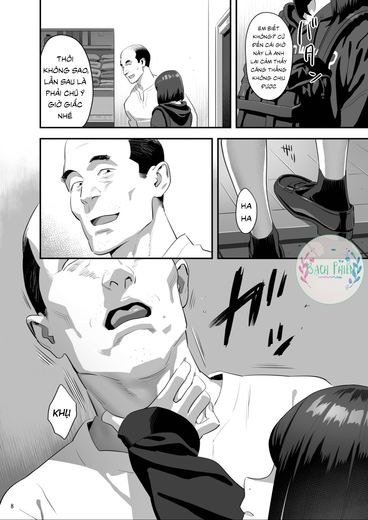 Đọc truyện hentai Tonari no JK ni Odosarete Iribitararetemasu (Naki 3) - Oneshot