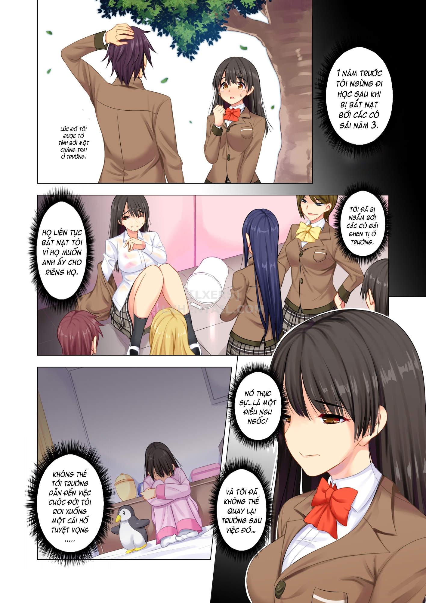 Đọc truyện hentai Taiiku Kyoushi ni Kegasareta Yuri no Hanazono - Oneshot