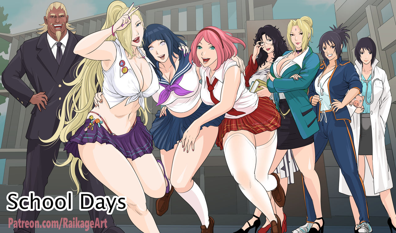 Đọc truyện hentai School Days (Naruto) - Oneshot