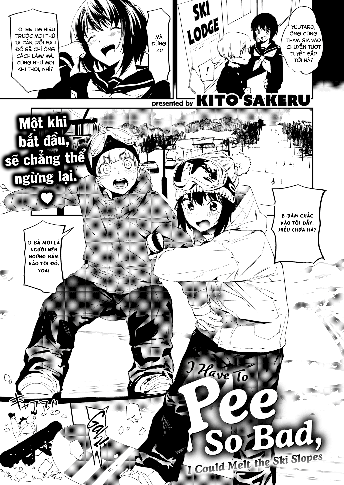 Đọc truyện hentai I Have To Pee So Bad, I Could Melt the Ski Slopes - Oneshọt