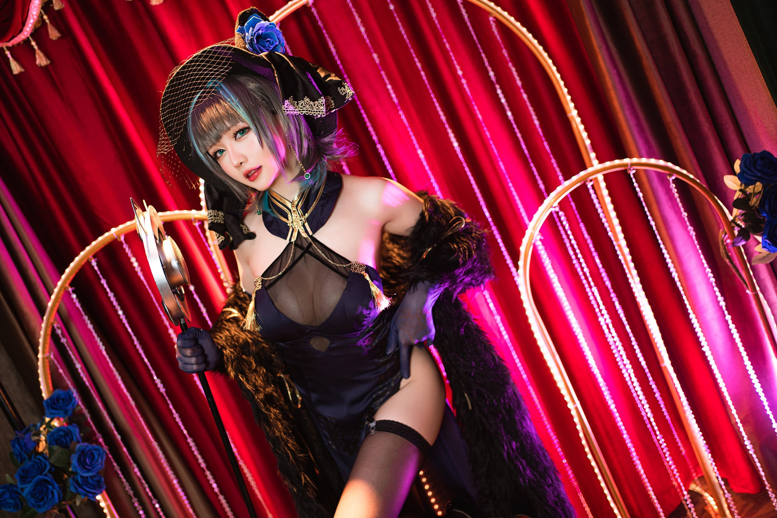 Đọc truyện hentai Tuyển tập Albums siêu phẩm Cosplay - Chap 663 - Star Chichi - Cheshire Cheongsam