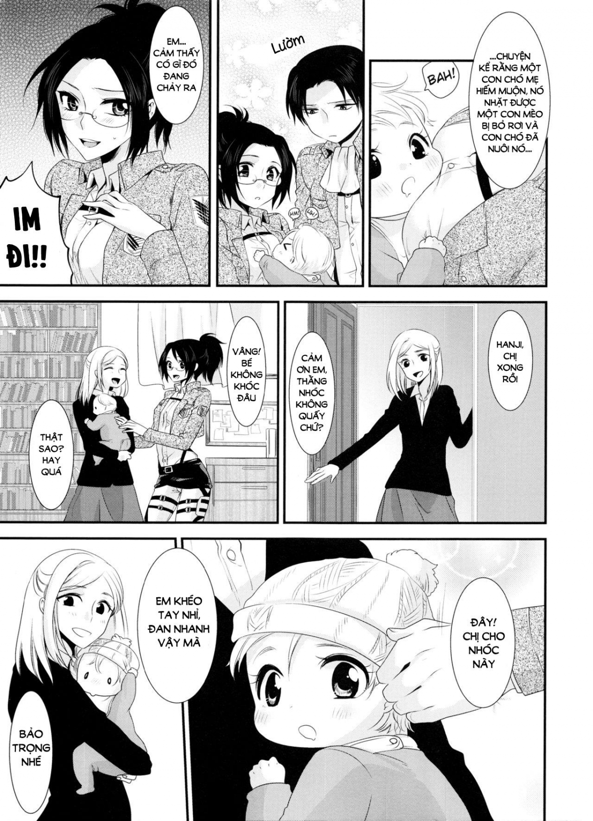 Đọc truyện hentai Kiss me once again (Shingeki no Kyojin) - Chap 2