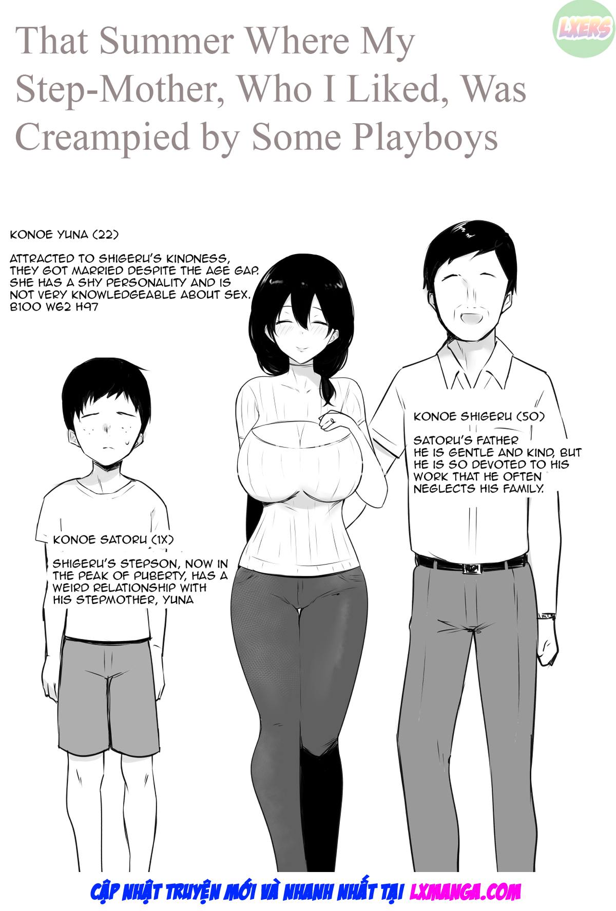 Đọc truyện hentai Mùa hè khi mẹ chồng tôi, người tôi thích đầu tiên, bị mấy gã đàn ông dâm đãng thụ tinh. - Chap 1