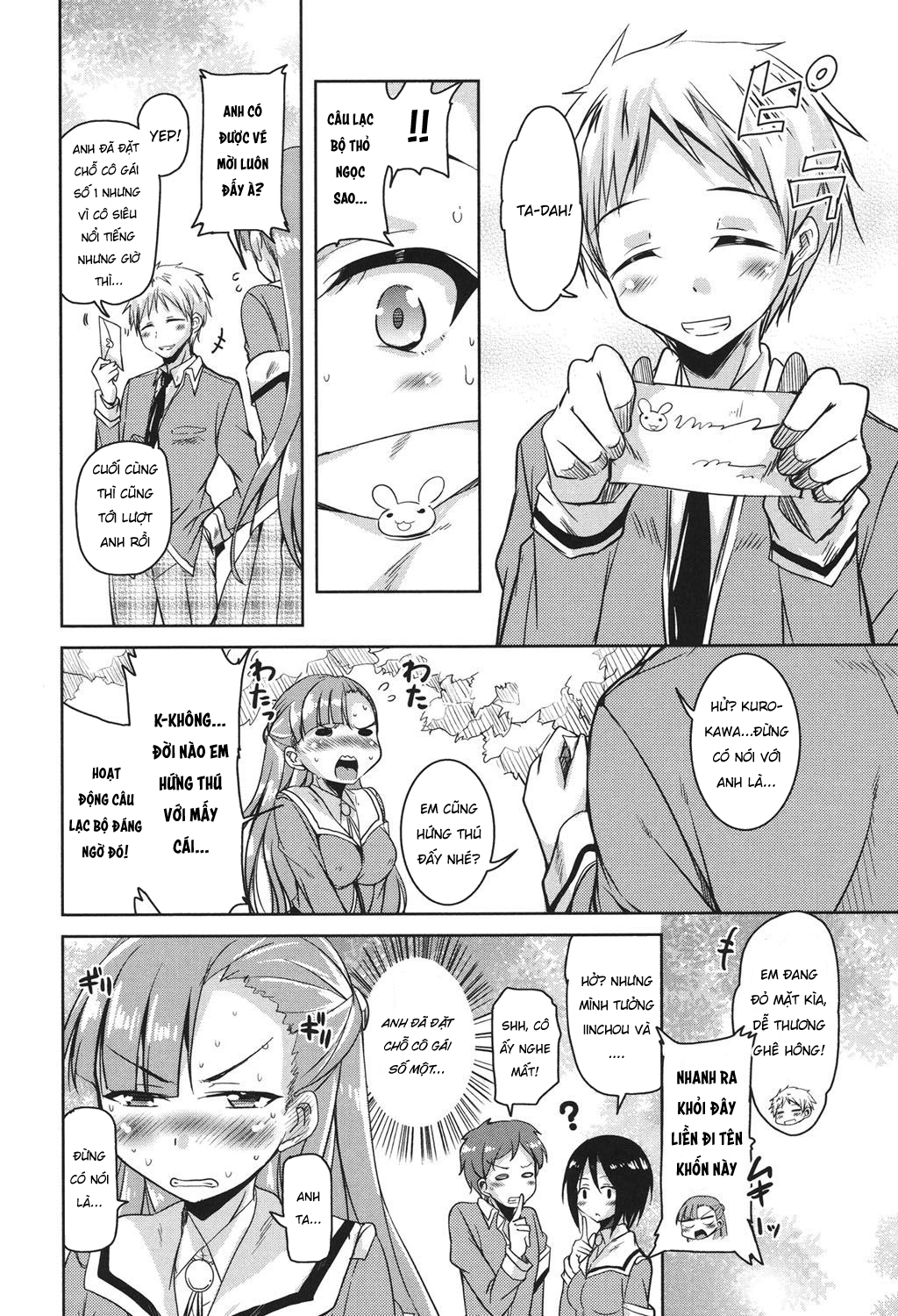 Đọc truyện hentai Câu lạc bộ thỏ ngọc dâm đãng - Chap 3