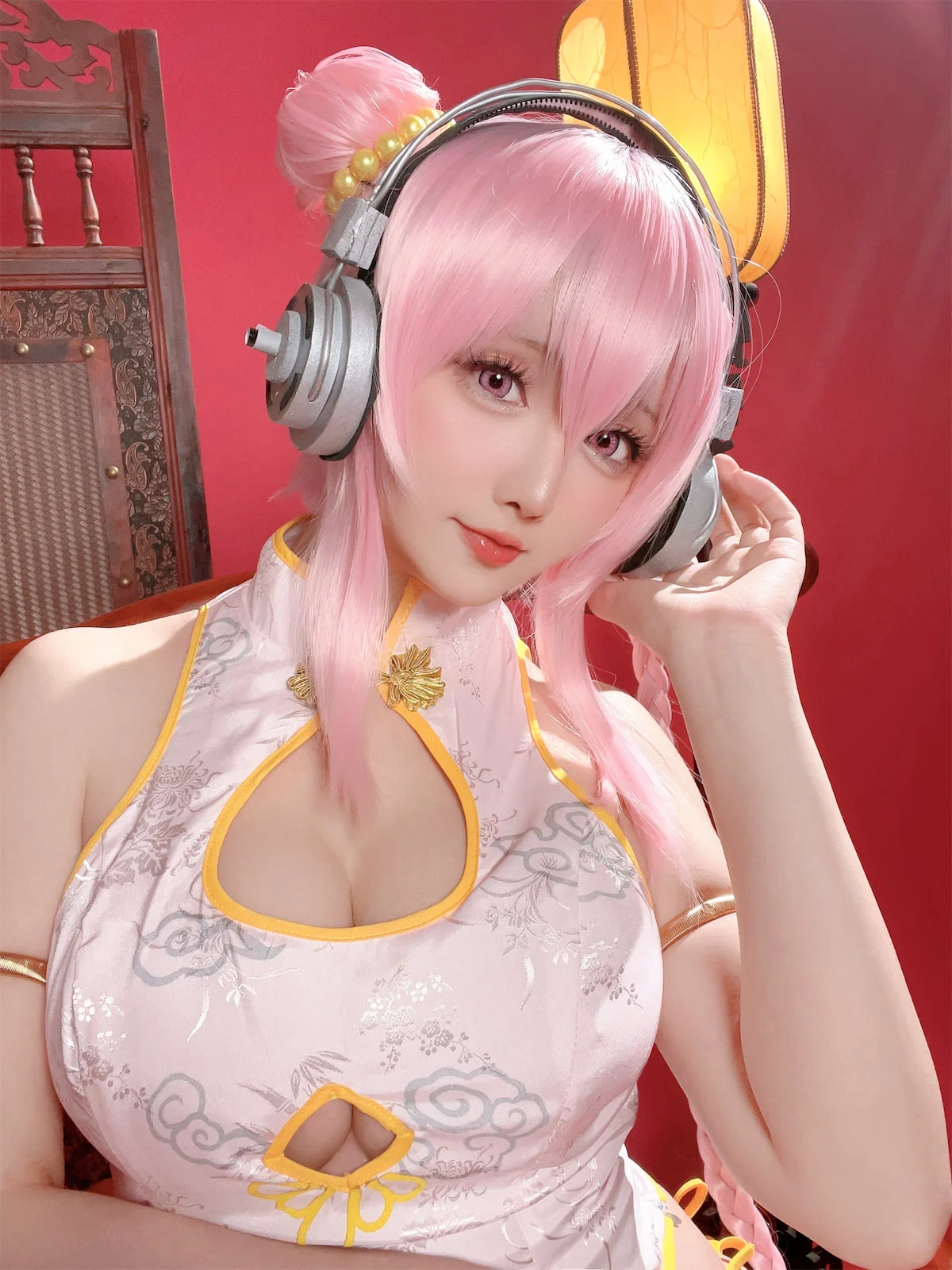 Đọc truyện hentai Tuyển tập Albums siêu phẩm Cosplay - Chap 378 - Star Chichi - Super Sony Cheongsam