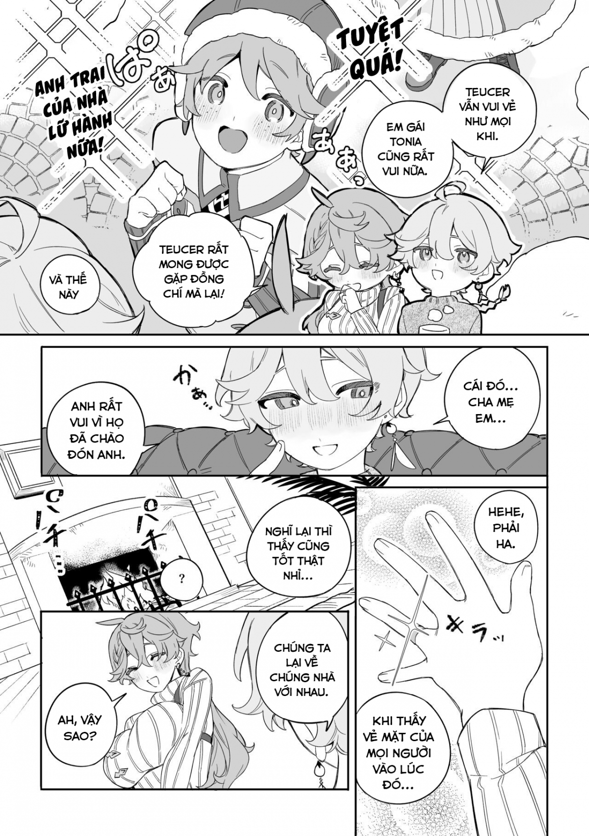 Đọc truyện hentai Kì nghỉ đông ngọt ngào (Genshin Impact) - Oneshot