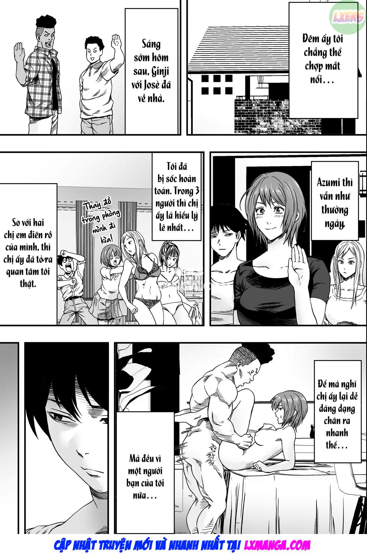 Đọc truyện hentai San Shimai Harem Zen Netorare - Oneshot