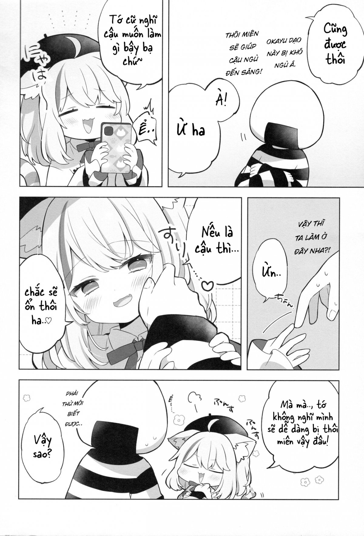 Đọc truyện hentai Thôi miên lành mạnh (Nekomata Okayu) - Oneshot