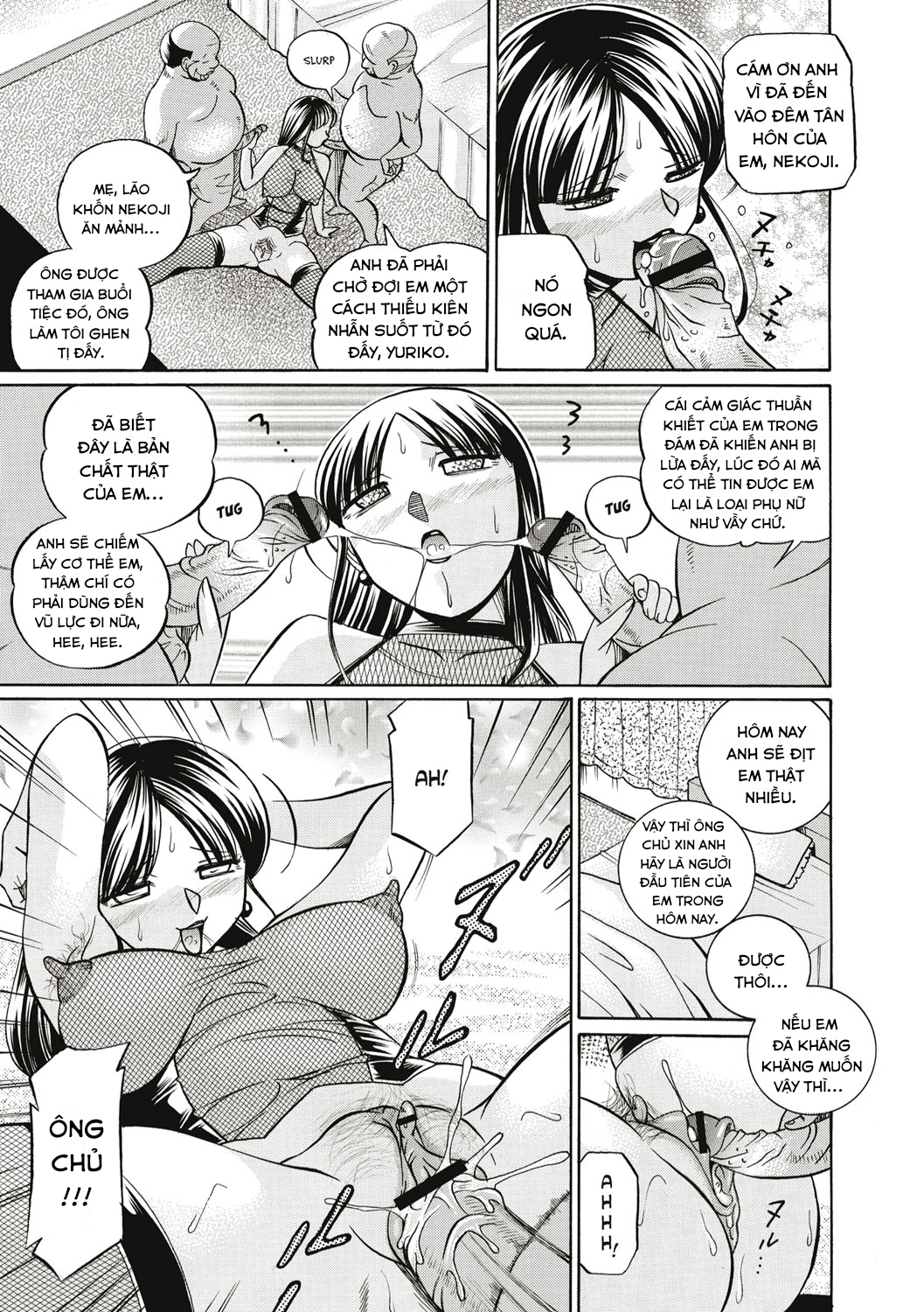 Đọc truyện hentai Yuriko and her Father-in-Law - Chap7