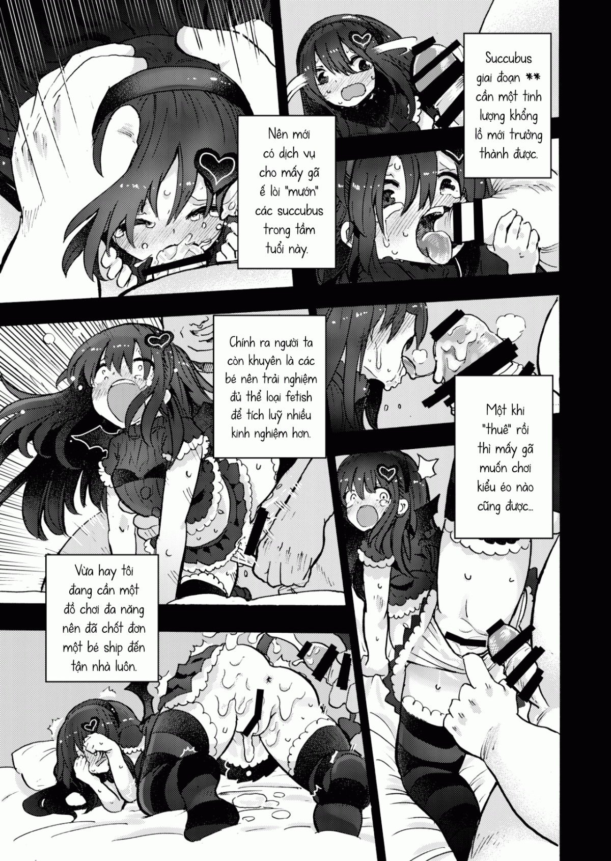 Đọc truyện hentai Câu Chuyện Về Bé Loli Succubus Bị Sử Dụng như Cái Bao Cặc - Oneshot