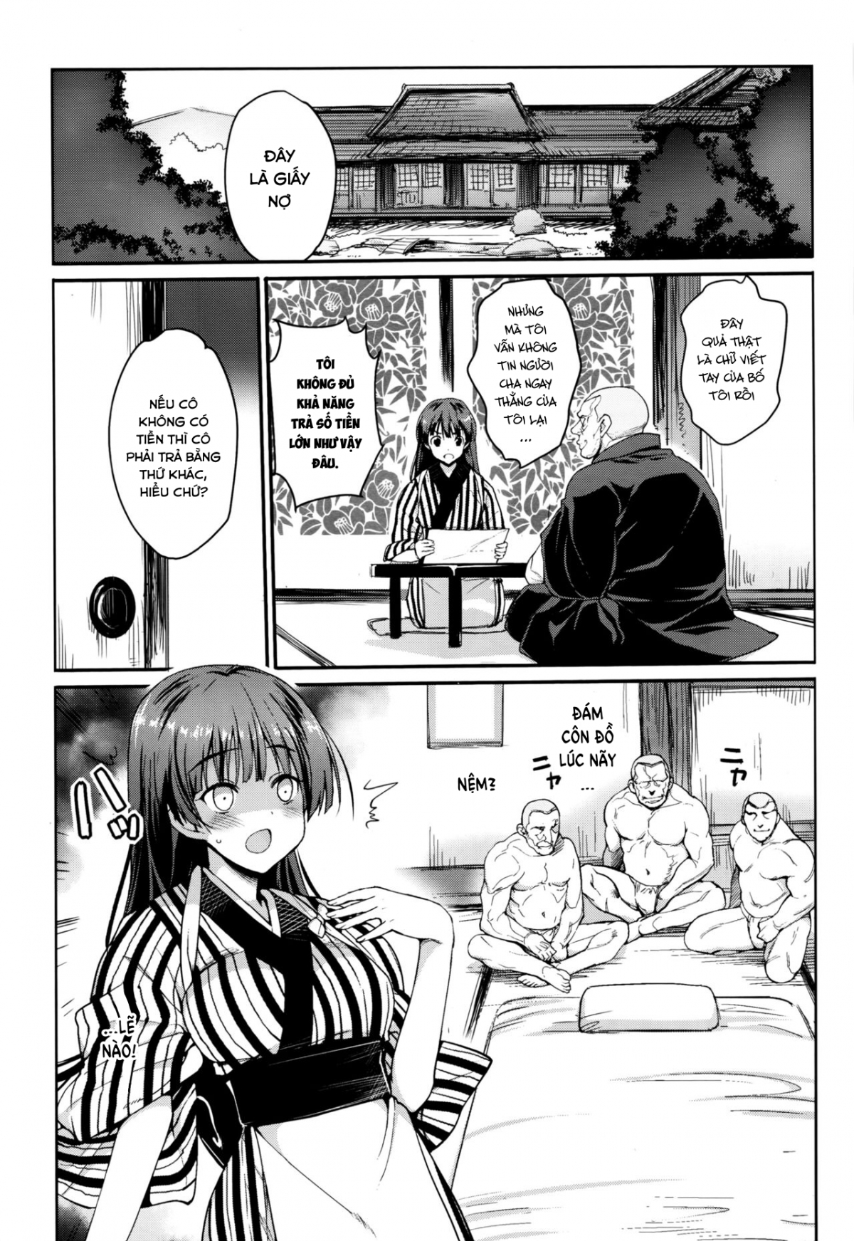 Đọc truyện hentai Địt bỏ mẹ con nợ thiếu tiền! - Chap 1