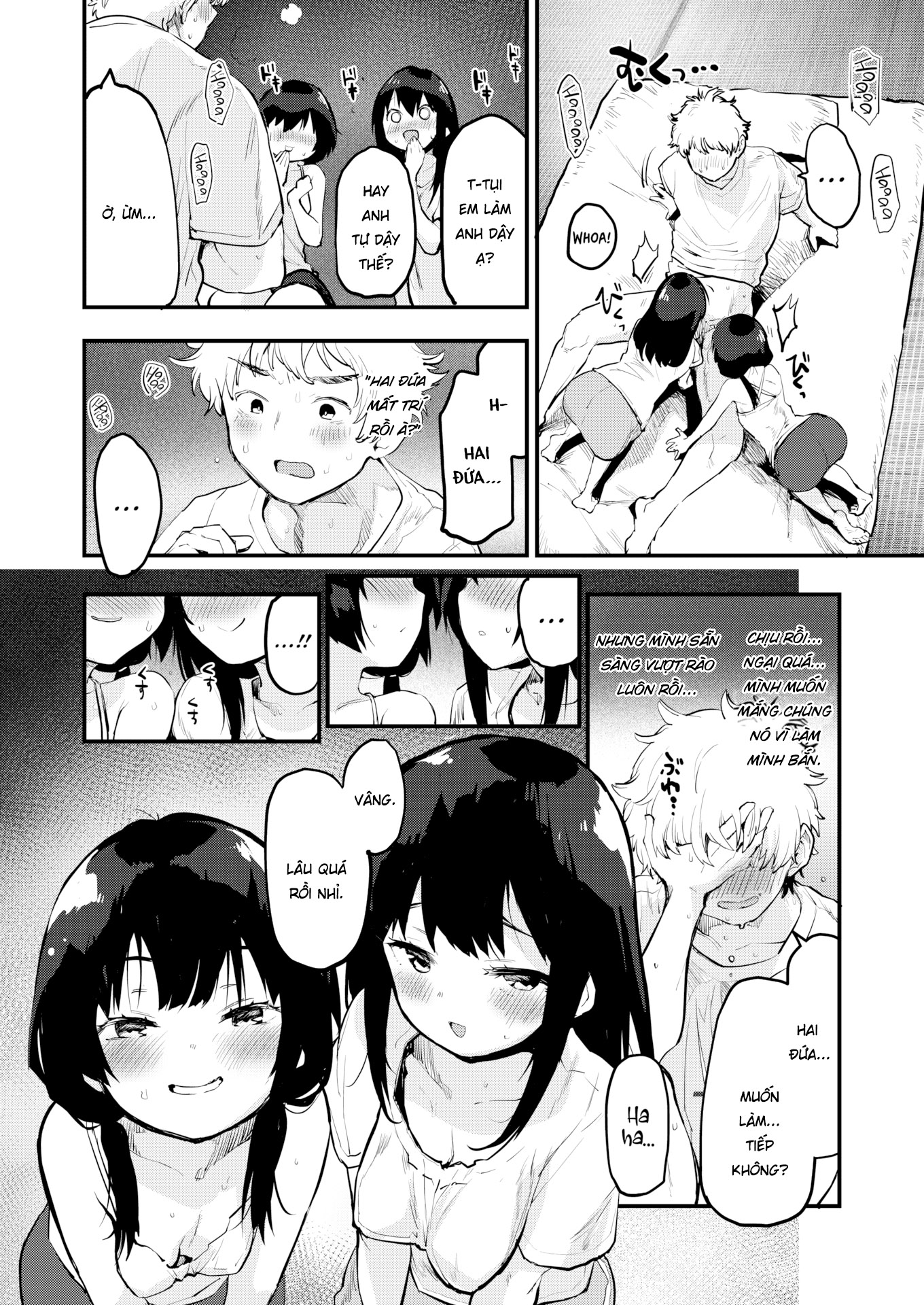 Đọc truyện hentai Song Sinh Bú Cu! - Oneshot