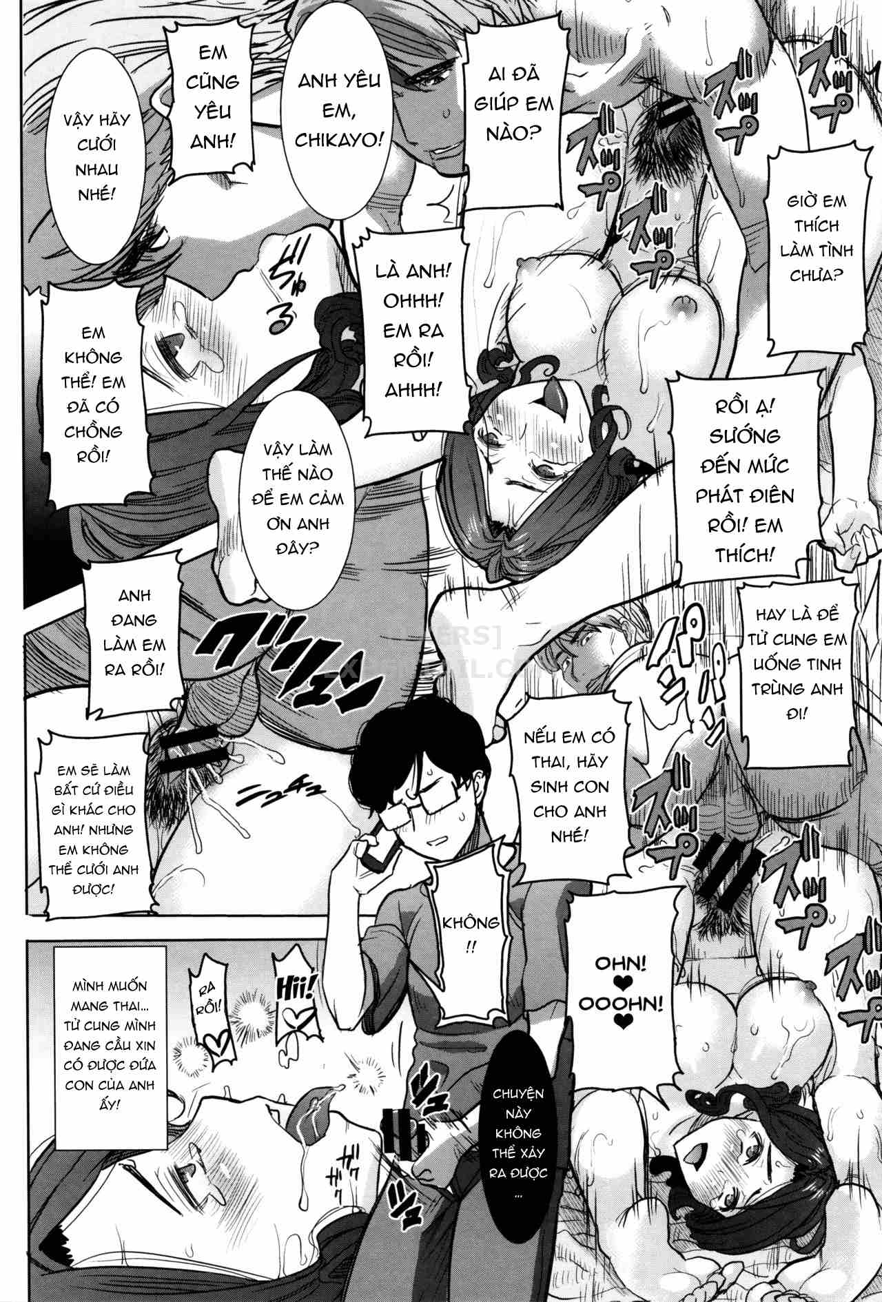 Đọc truyện hentai Kare Ni... Dakaremashita. Ato, Ne... - Chap 9