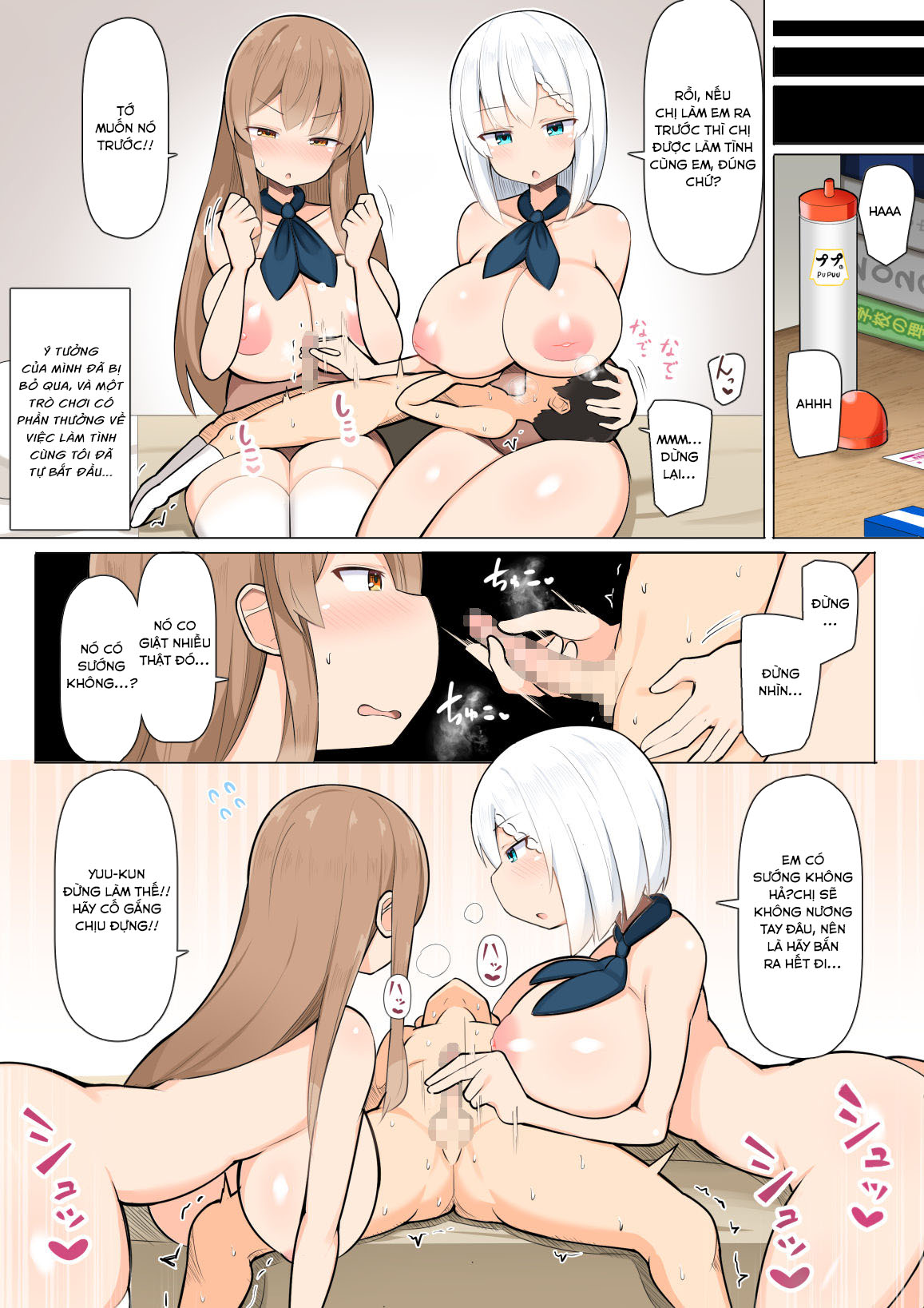 Đọc truyện hentai Ôn thi cùng các chị gái~ - Oneshot