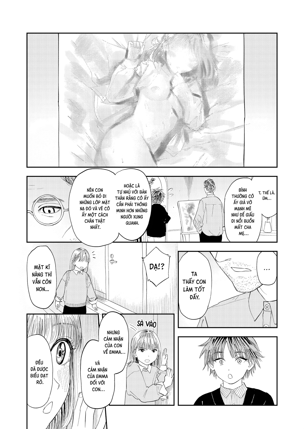 Đọc truyện hentai Chuyện tình nơi xưởng vẽ - Oneshot