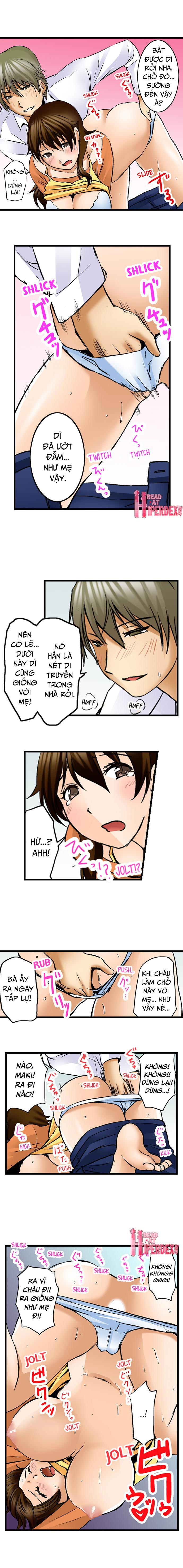 Đọc truyện hentai Turned On By My Nephew - Chap 3