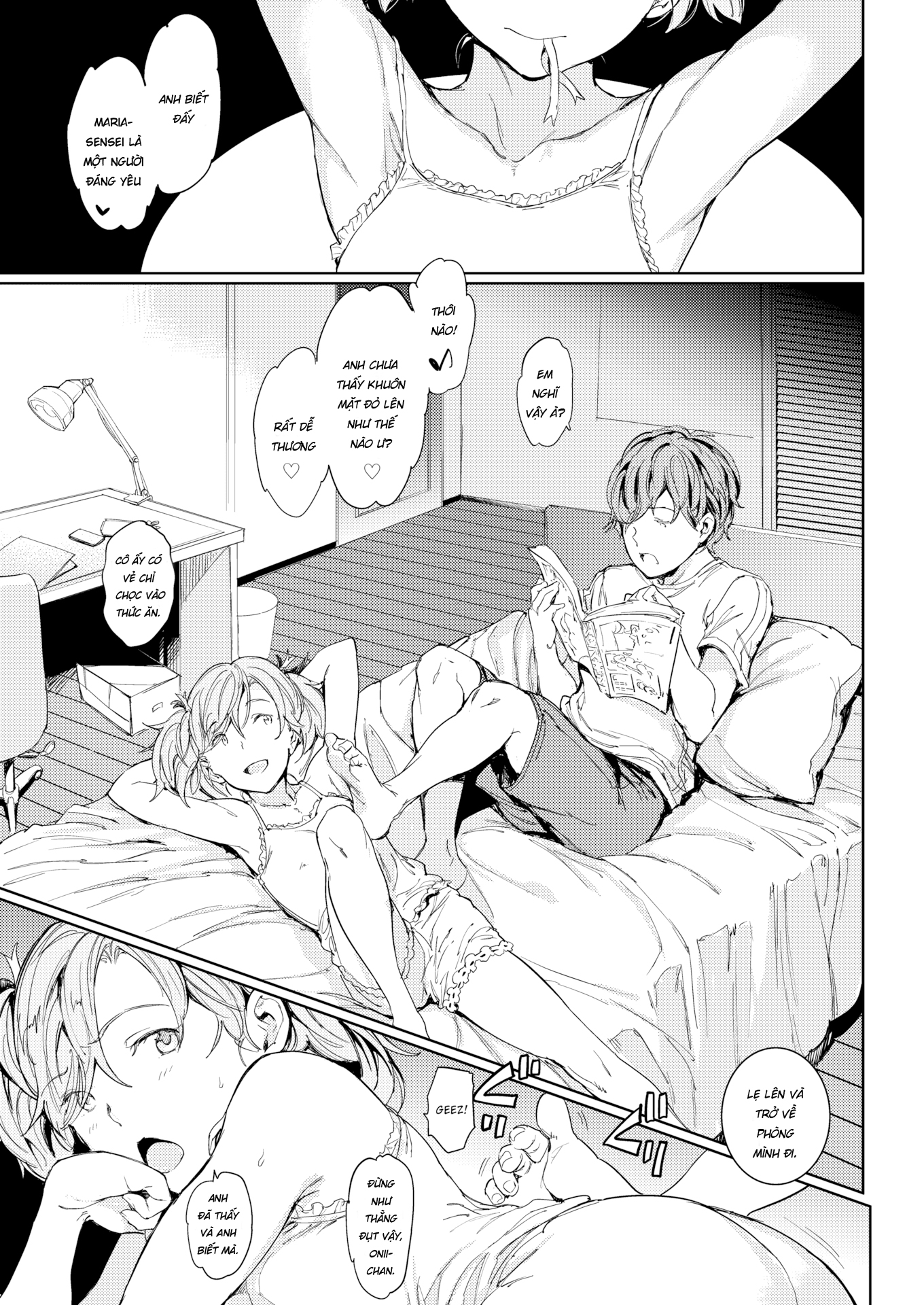 Đọc truyện hentai Gia Sư Tại Nhà ~Lesson 4 - Chap 2