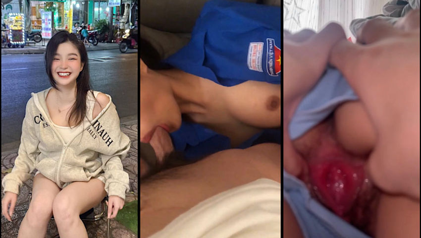 Vạch lồn em Huyền Thương gái học sinh lồn vú mới nhú. Cực nhiều nước ~ Sex Viet69