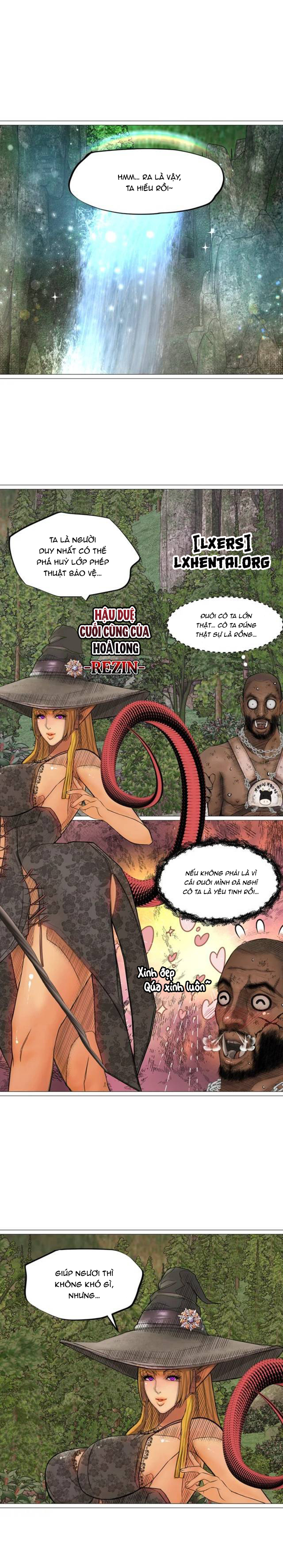 Đọc truyện hentai Nữ Hoàng Dark Elf Và Nô Lệ Orc - Chap 18