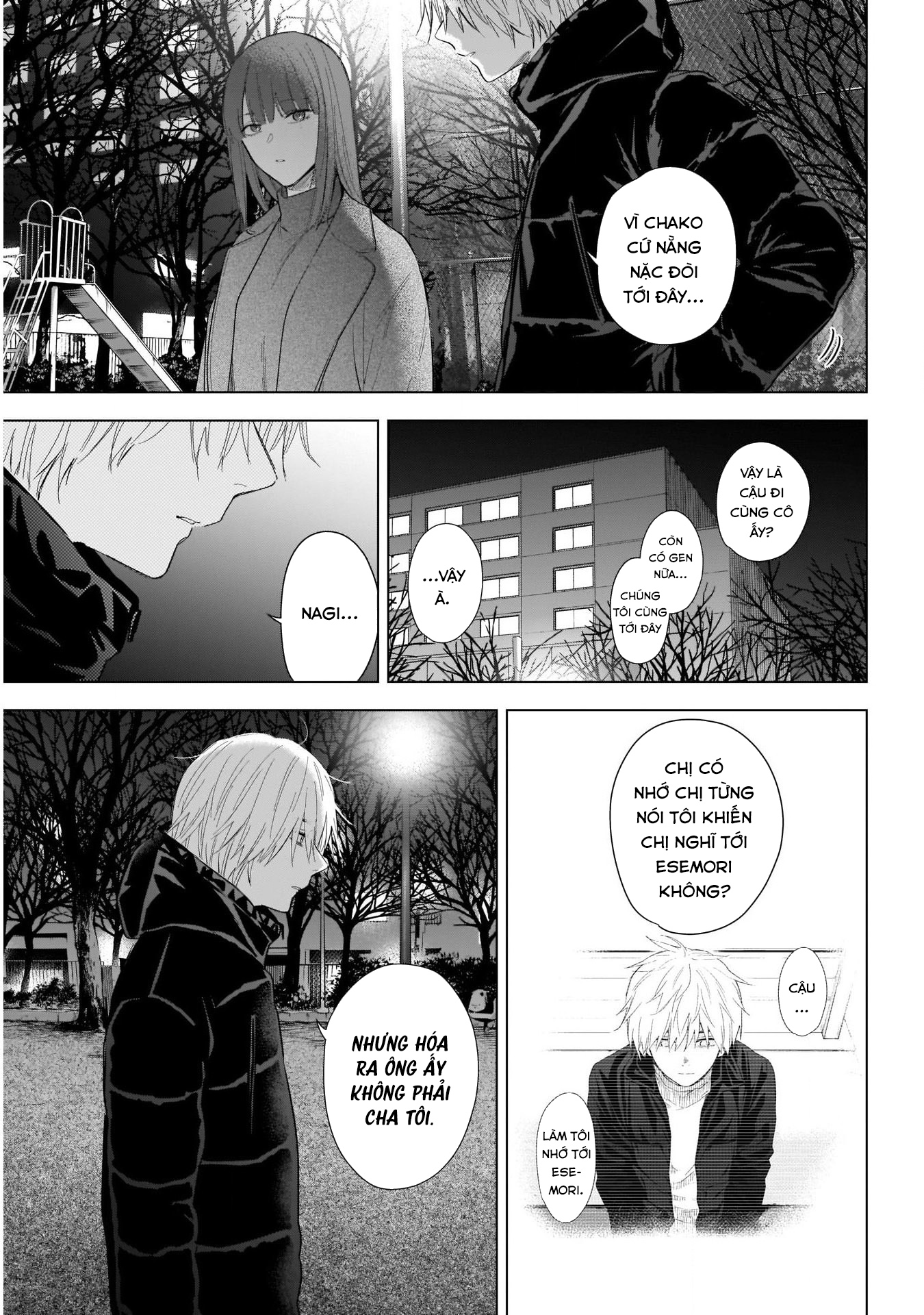 Đọc truyện hentai Shounen no Abyss - Chap 111: Phía đối lập