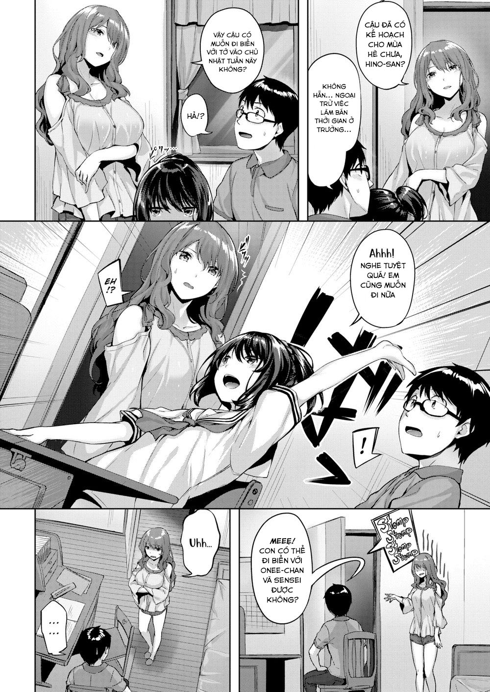 Đọc truyện hentai Bãi Biển Tình Yêu - Oneshot không che