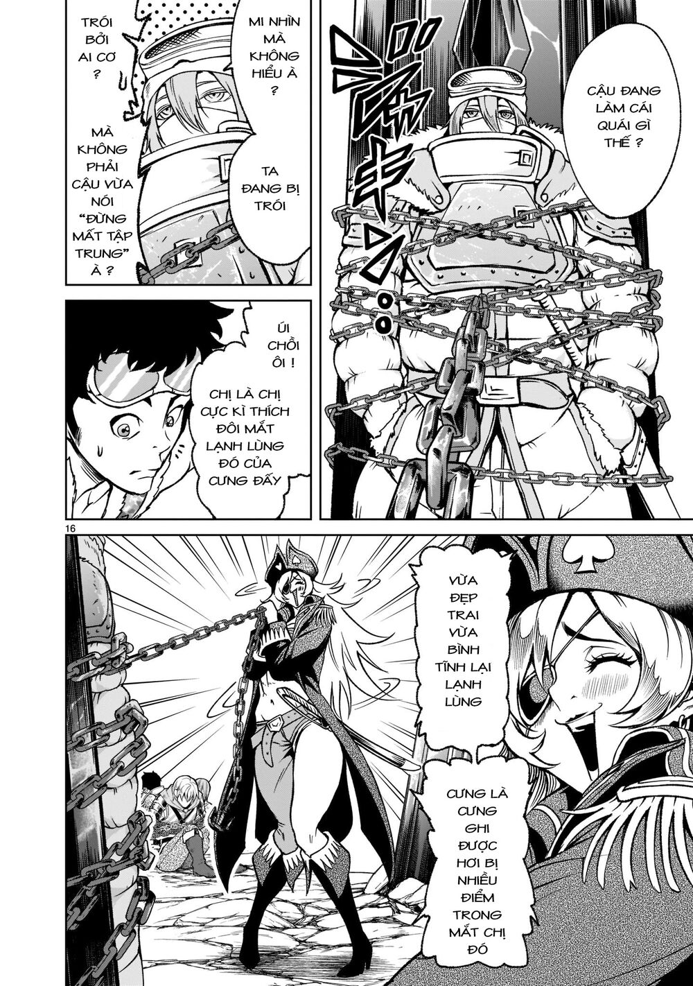 Đọc truyện hentai Vườn hoa hồng Saga - Chap 23: Cận chiến～Muskel～