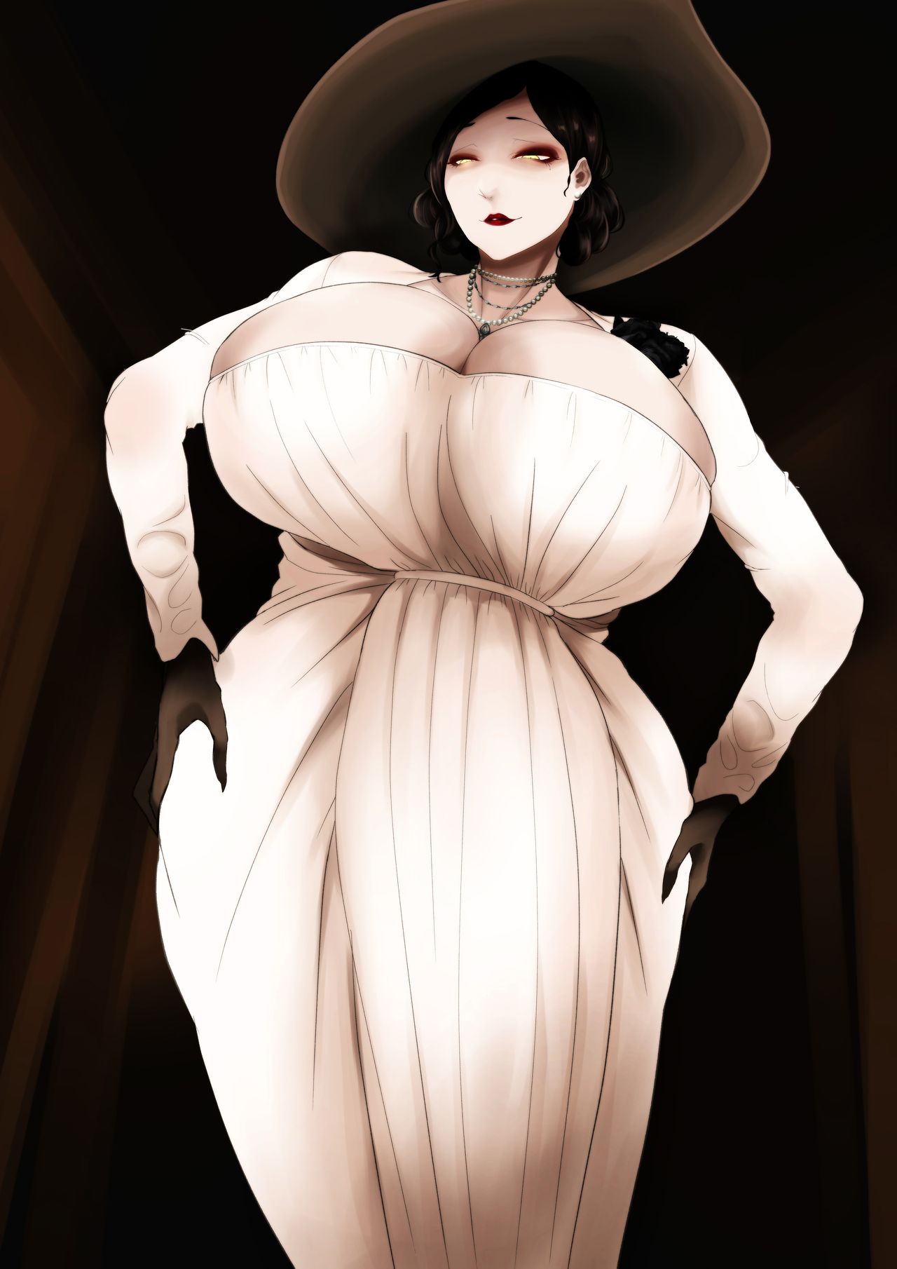 Đọc truyện hentai Dimitrescu Okaa-sama no Sakusei - Oneshot