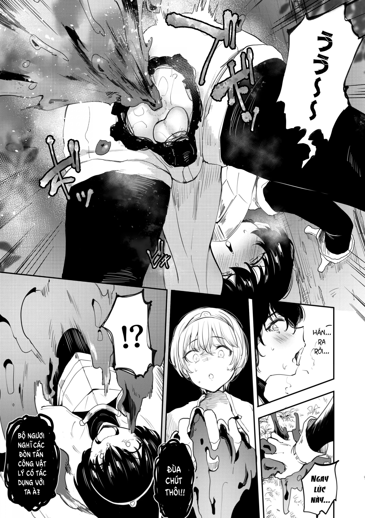 Đọc truyện hentai Anh hùng lạc vào thế giới tà ác - Oneshot