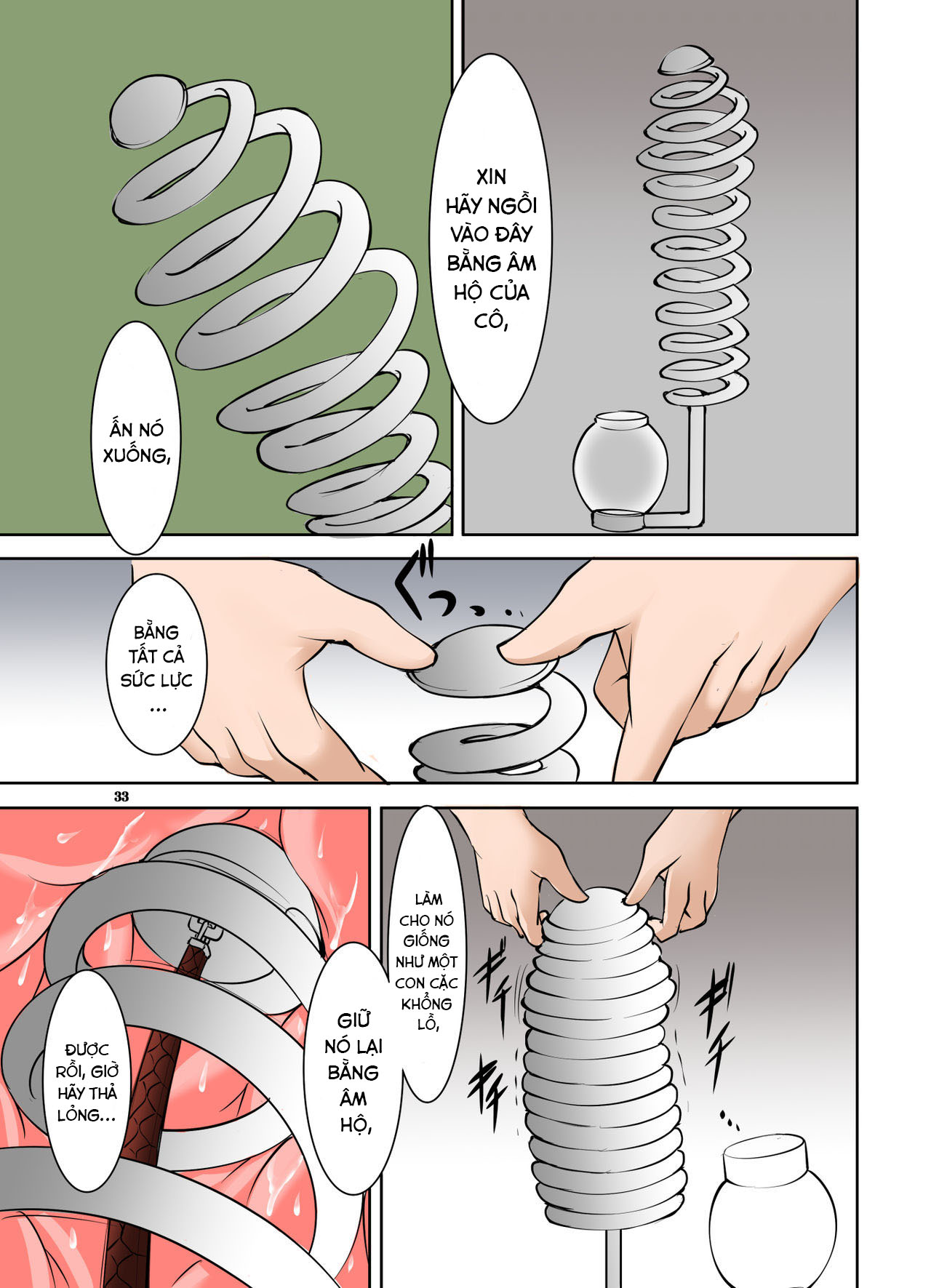 Đọc truyện hentai Shishi Setsudan Shoujo Goumon Gyakutai-kan no Maid-san - Chap 5.1