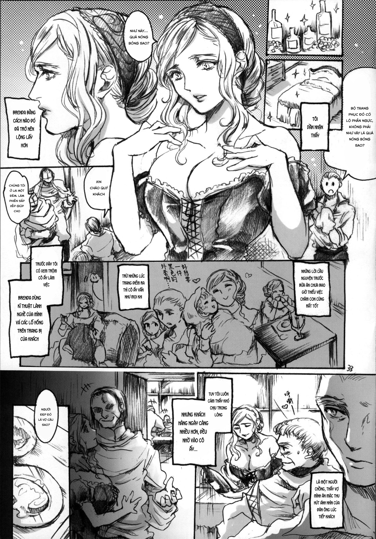 Đọc truyện hentai Daraku to Ryoushin - Chap 2