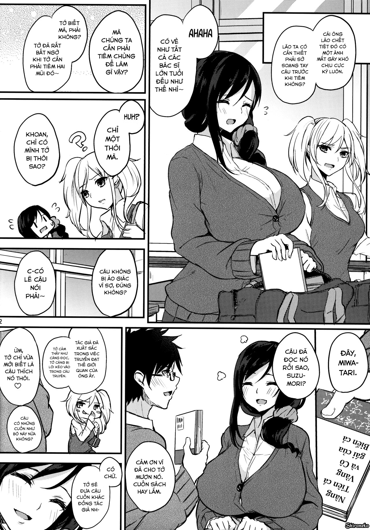 Đọc truyện hentai Houkago Milk Latte - Oneshot