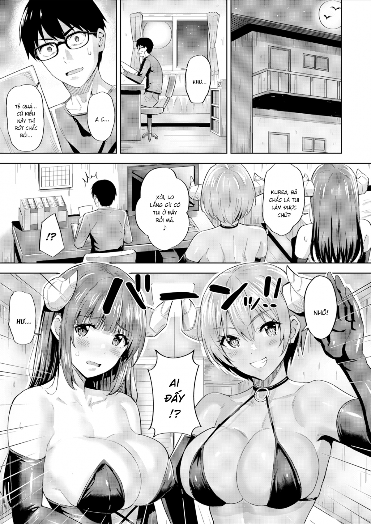 Đọc truyện hentai Làm Succubus Khổ Lắm! - Oneshot