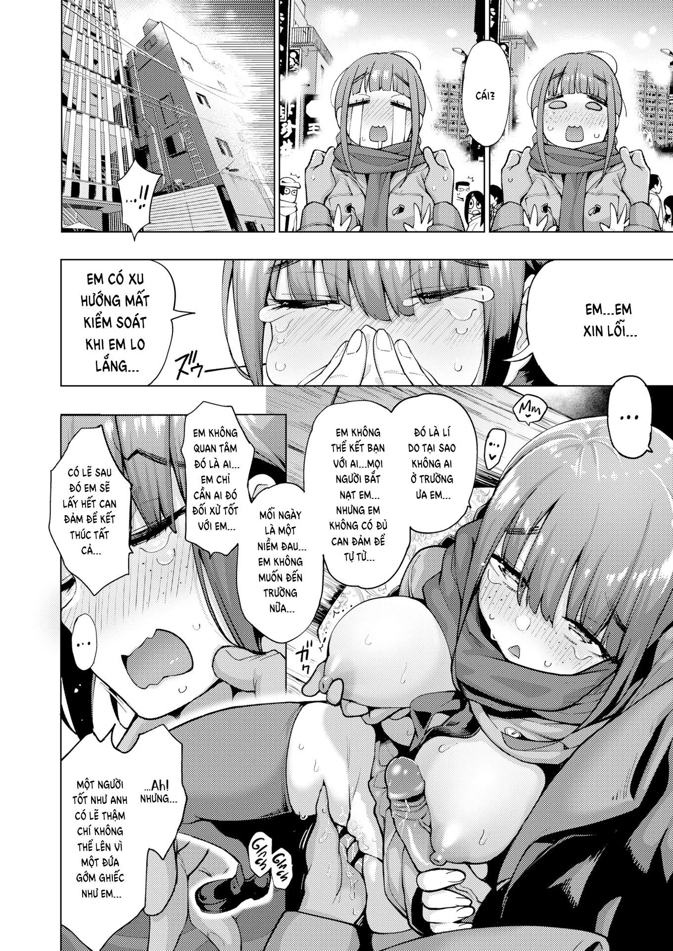 Đọc truyện hentai Góc nhìn! Ân điển cứu rỗi của cô ấy - Chap 3