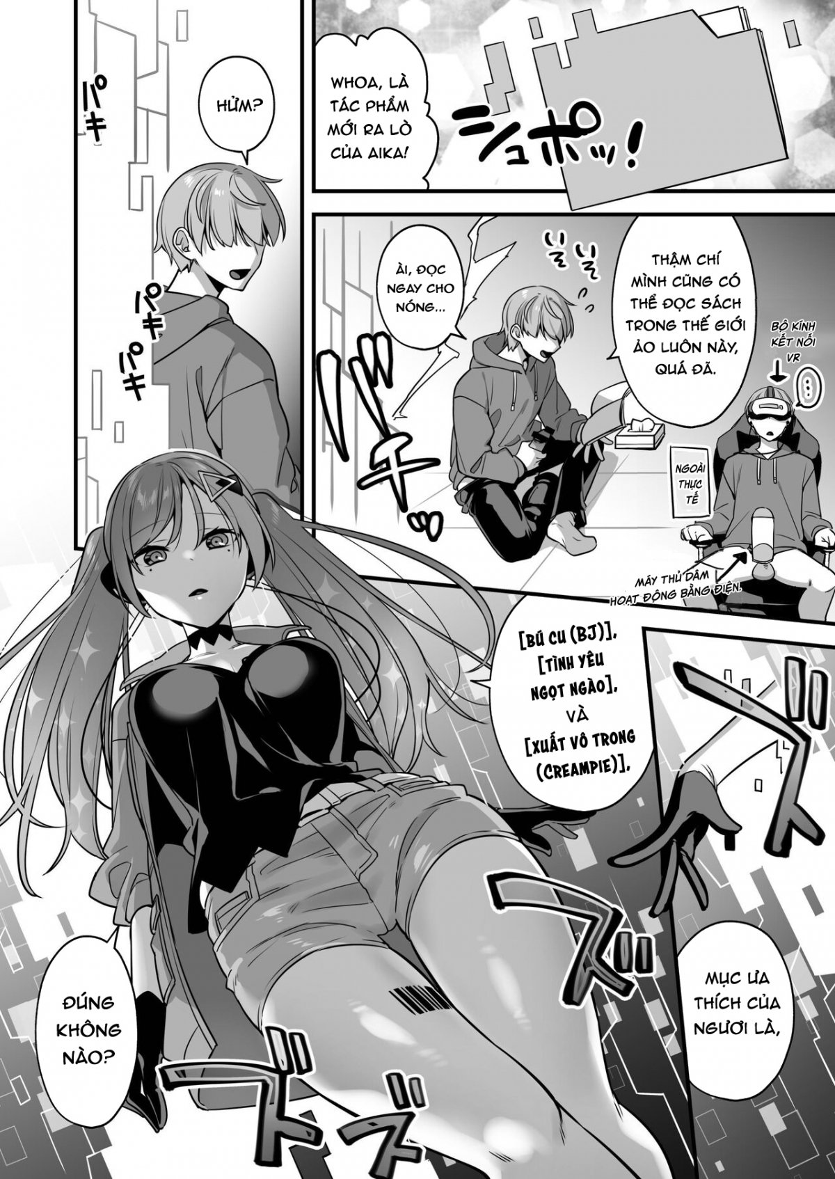 Đọc truyện hentai Ero Manga AI no Gyakushuu ~Jinrui Wakarase Gyaku Rape~ - Oneshot