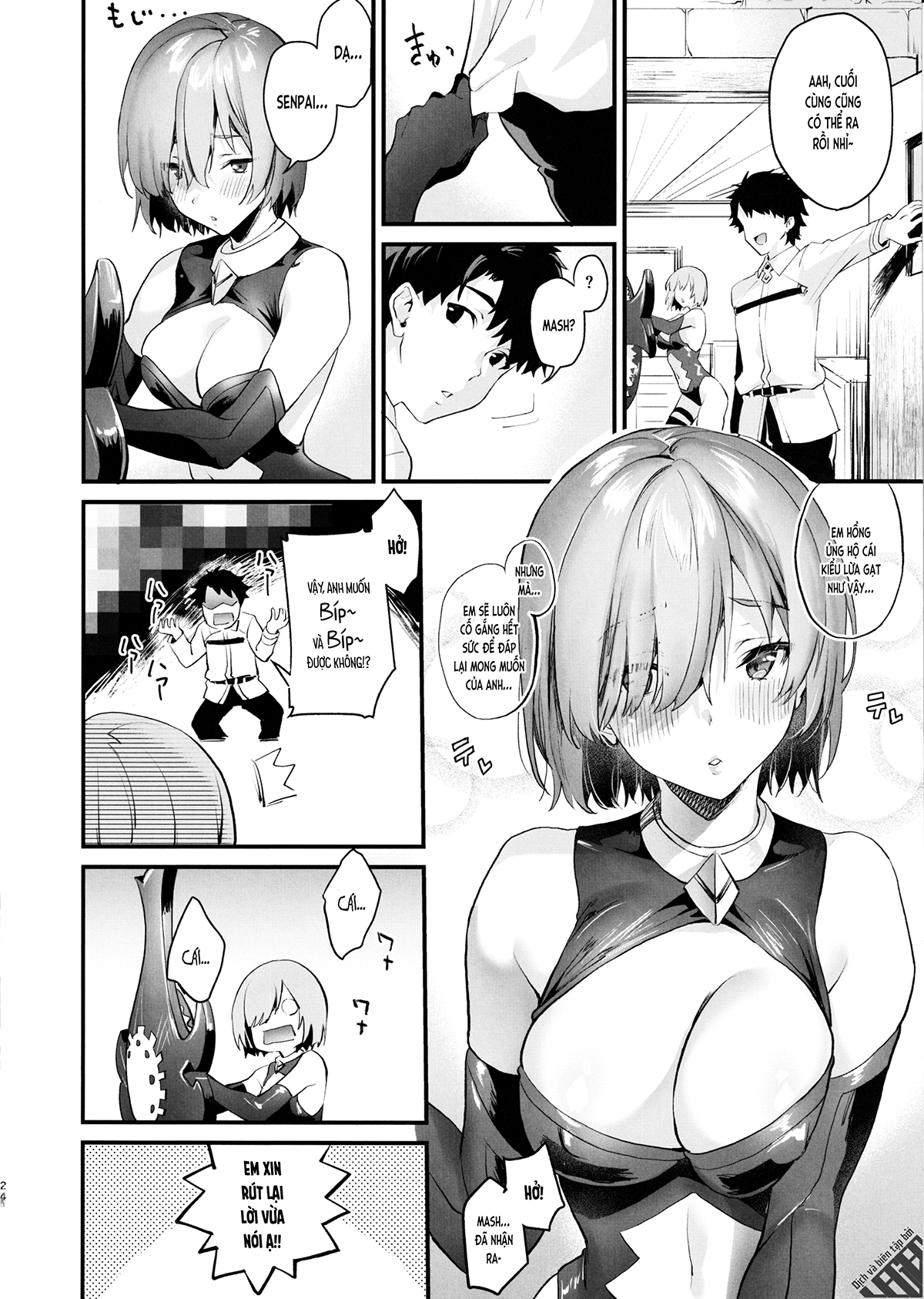 Đọc truyện hentai Phải làm tình mới có thể ra được... (FGO) - Oneshot