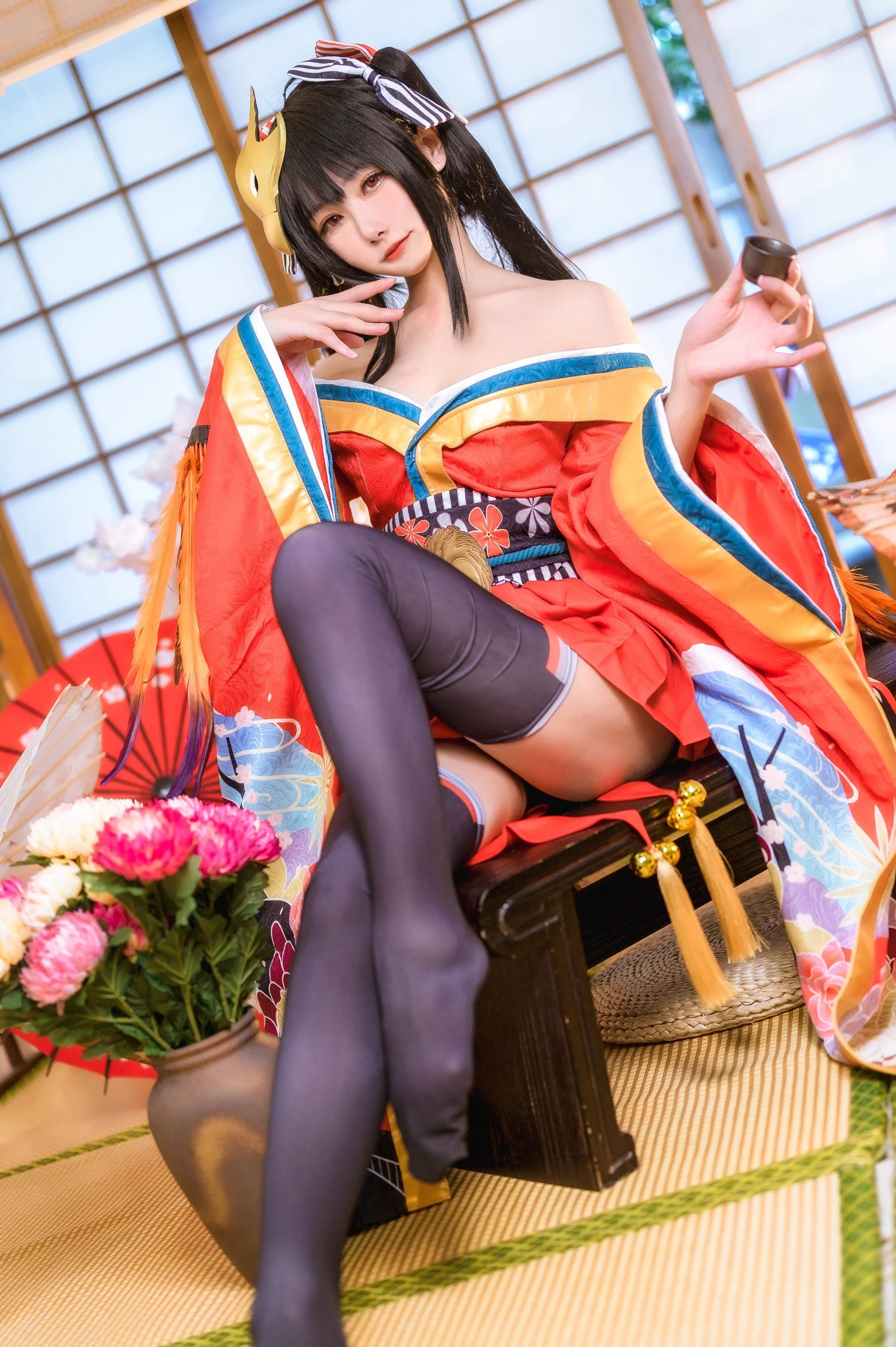 Đọc truyện hentai Tuyển tập Albums siêu phẩm Cosplay - Chap 882 - Momoko Aoi Taiho Kimono