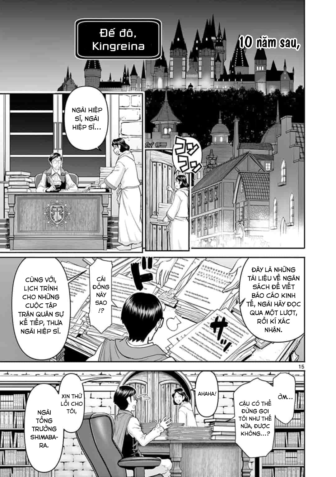 Đọc truyện hentai Một chuyện thế giới khác, mười năm sau khi chinh phục quỷ vương - Chap 1