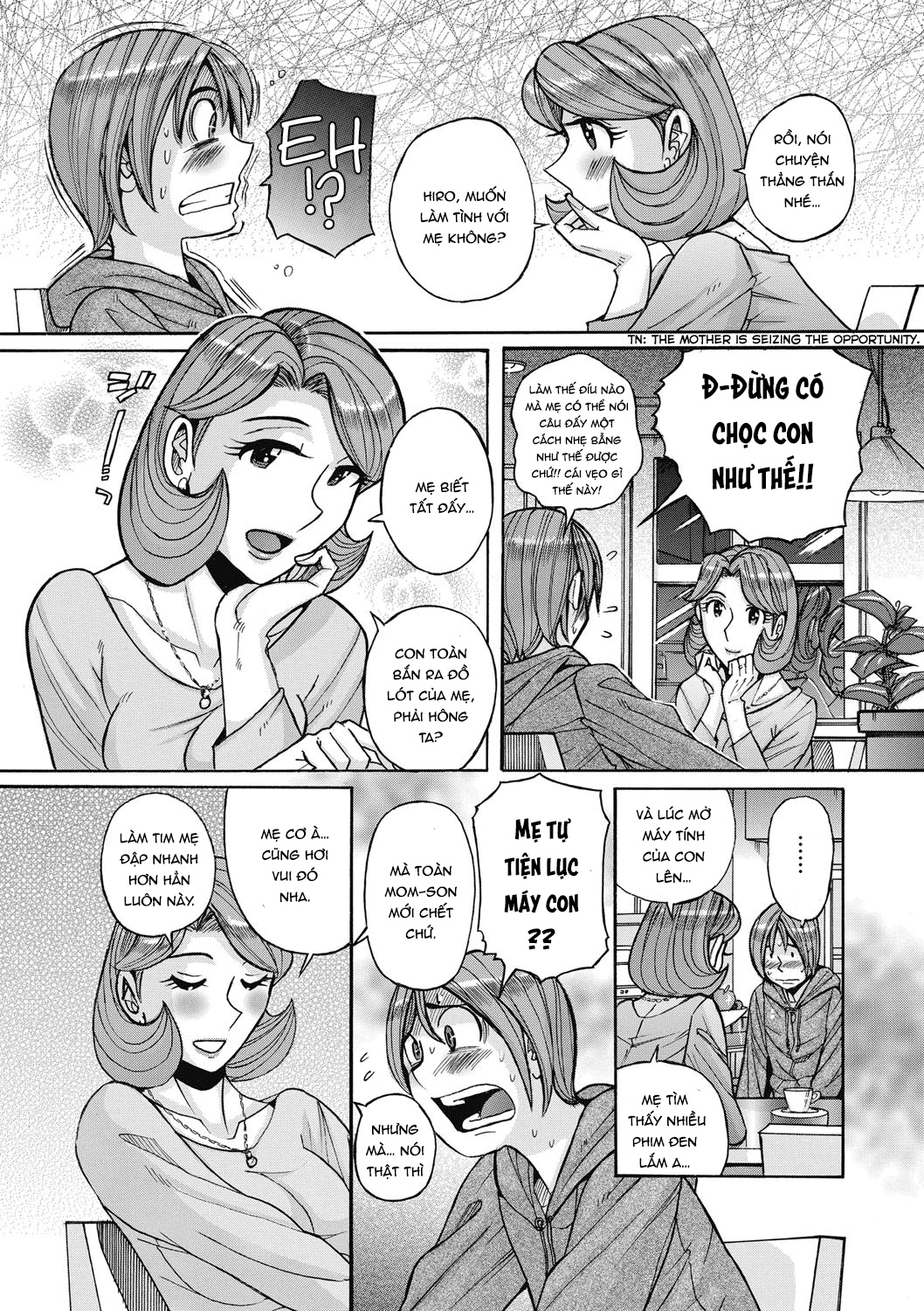 Đọc truyện hentai Bà già nhà tôi vẫn cực kì gợi dục - Chap 1