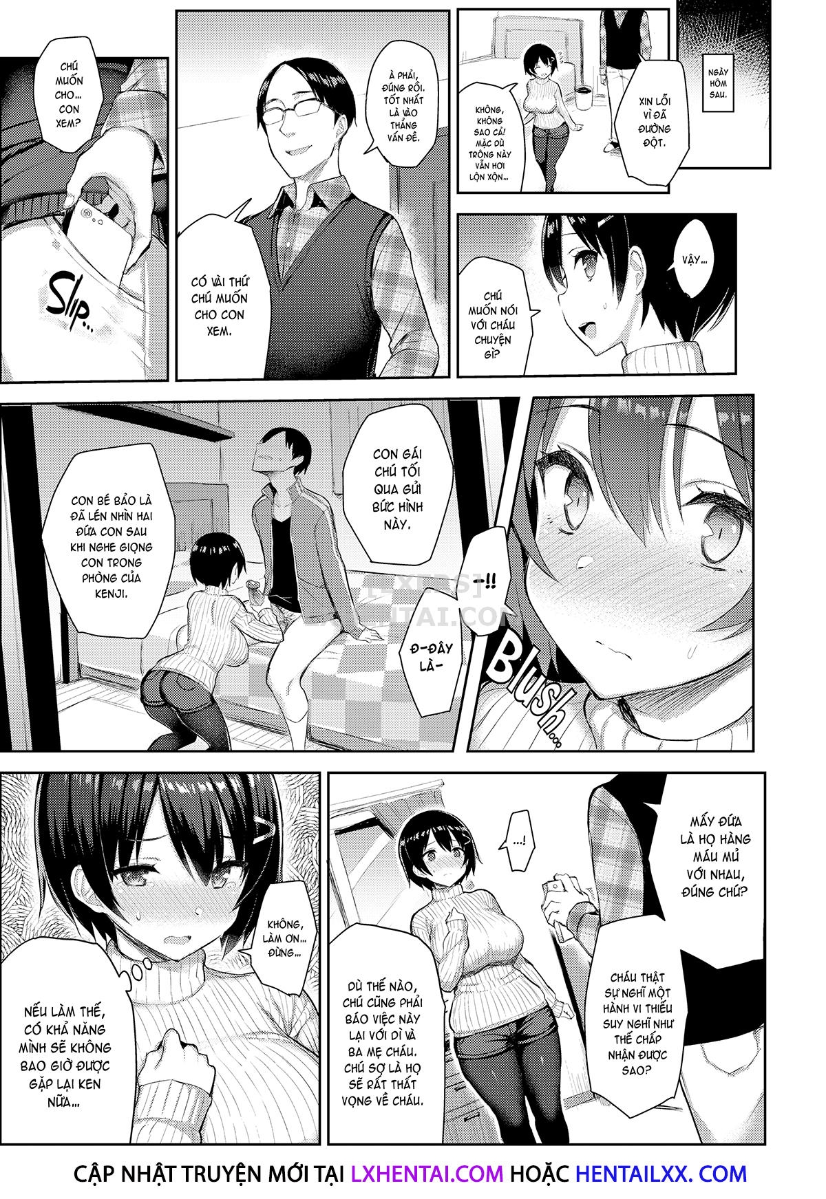 Đọc truyện hentai Holiday with My Busty Cousin - Chap 1