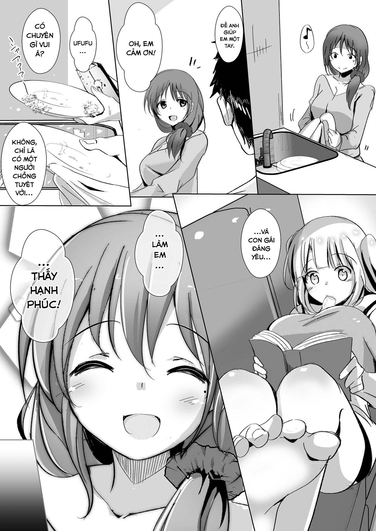 Đọc truyện hentai Tôi dùng thôi miên biến cô vợ nội trợ thành đồ chơi của mình - Oneshot
