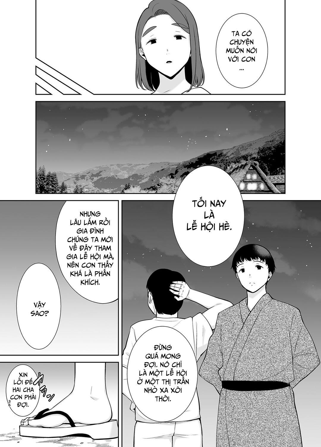 Đọc truyện hentai Mẹ là người phụ nữ mà tôi yêu - Chap 5B - Chuyến về quê nội