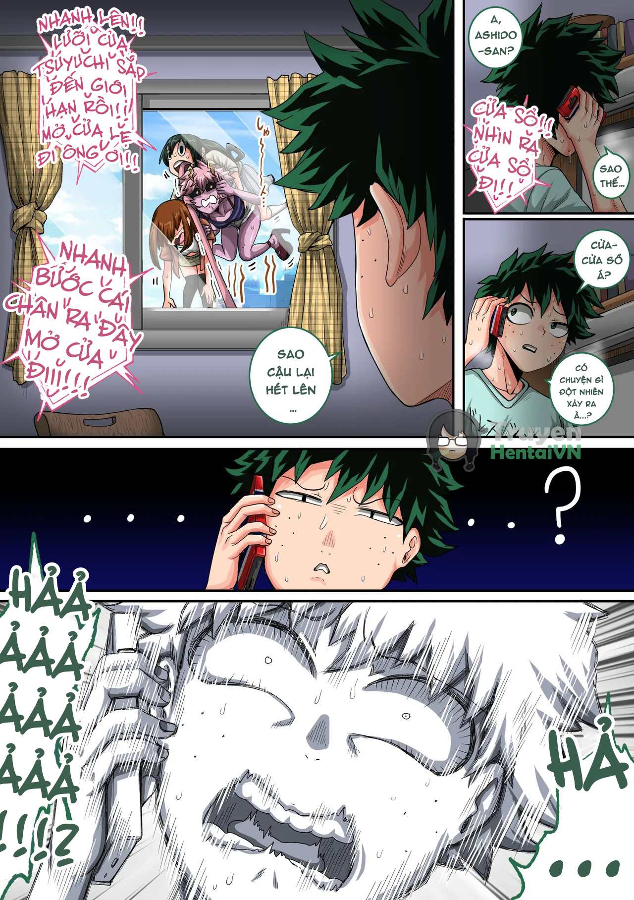 Đọc truyện hentai Học viện Harem của tôi 8 - Oneshot