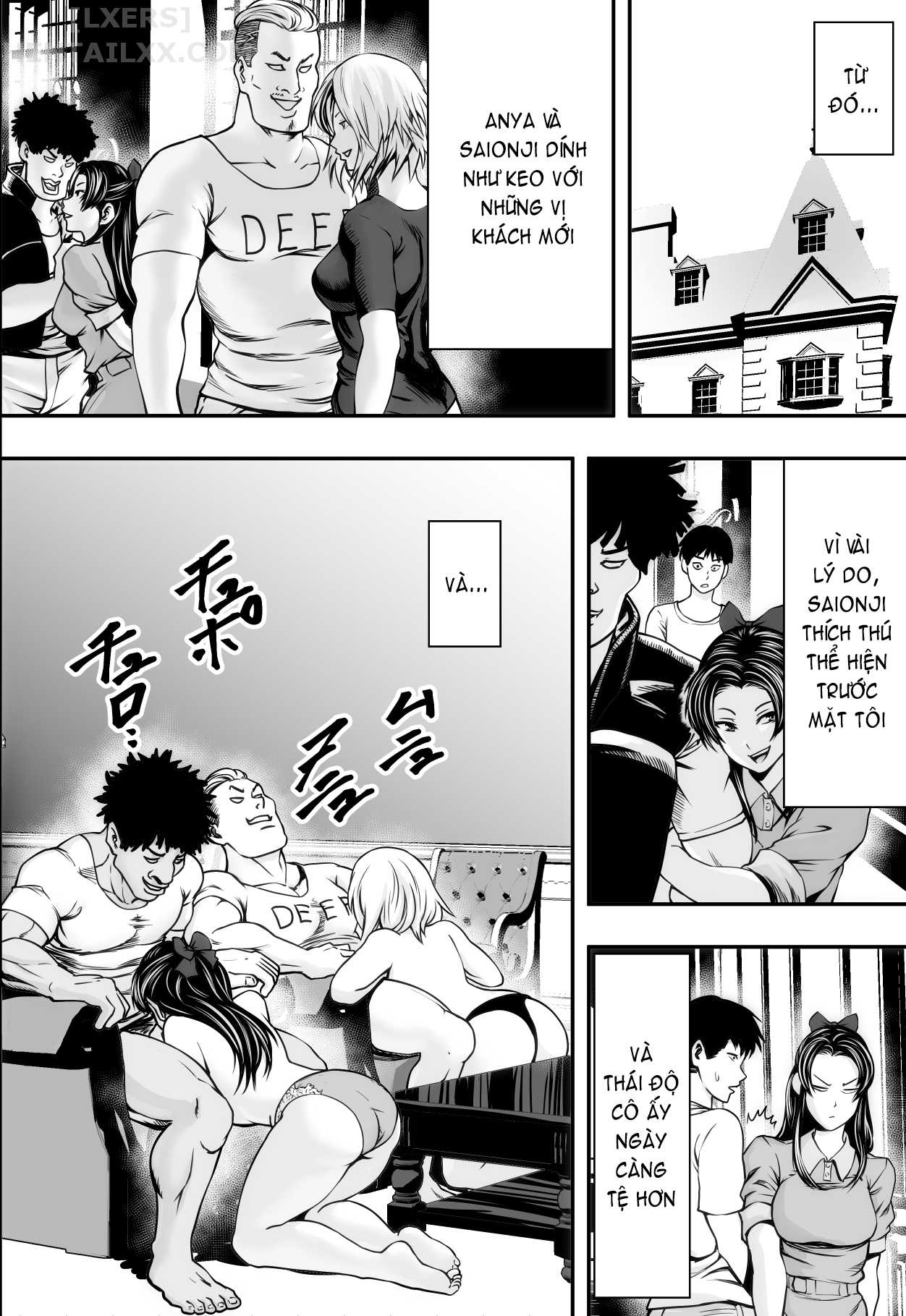 Đọc truyện hentai Harem Love Come VS Yarichin DQN - Oneshot