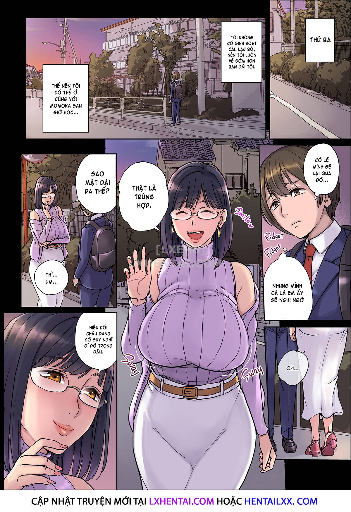 Đọc truyện hentai Kanojo no Mama wa Boku no SeFrie... - Chap 1 - Không che