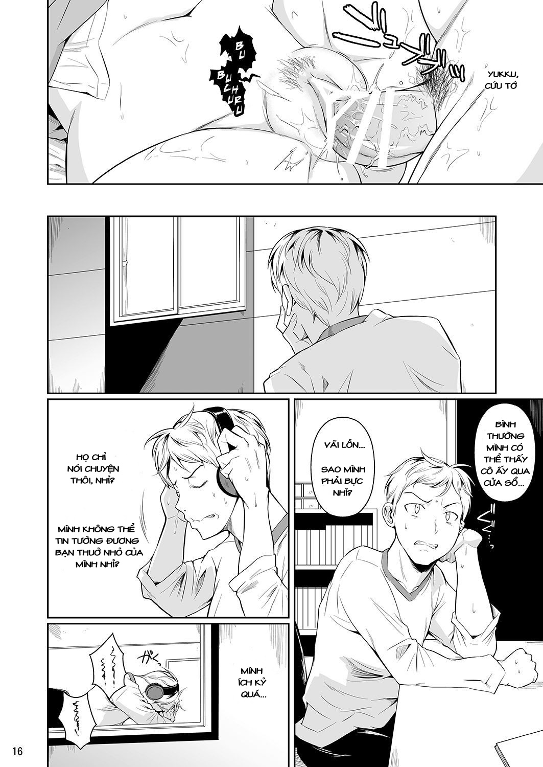 Đọc truyện hentai Hayami-san wa Me ga Mienai - Oneshot