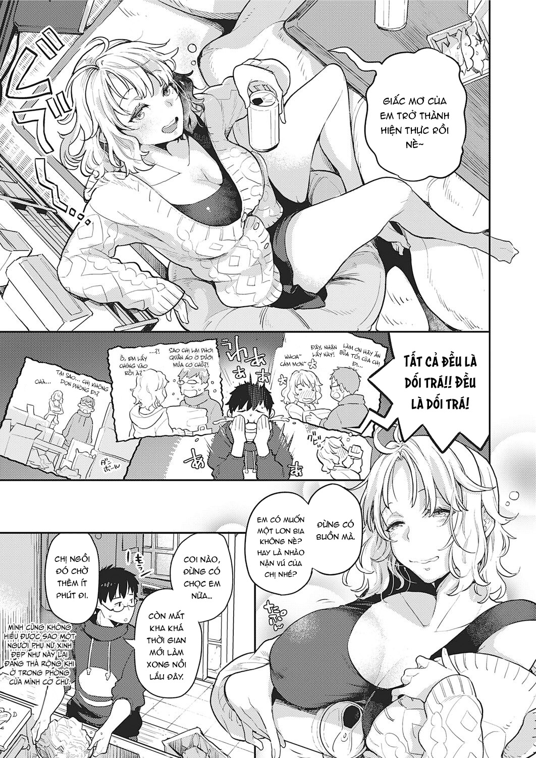Đọc truyện hentai Cô nàng OL-san phòng bên!!! - Oneshot