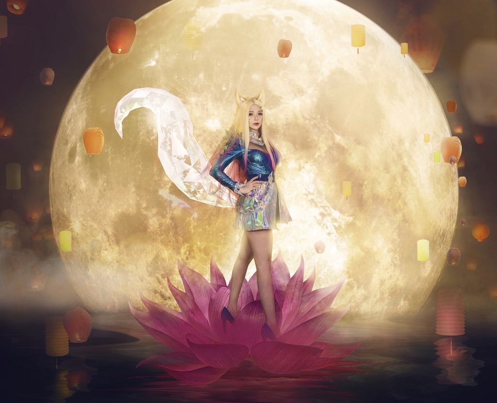 Đọc truyện hentai Tuyển tập Albums siêu phẩm Cosplay - Chap 634 - Hana Bunny – K/DA All Out Ahri