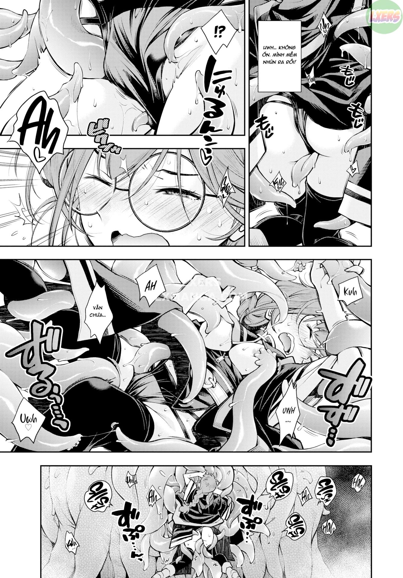 Đọc truyện hentai Có một mê cung mà một nữ hiền nhân không thể trốn thoát cho đến khi cô ấy đánh bại các xúc tu - Oneshot